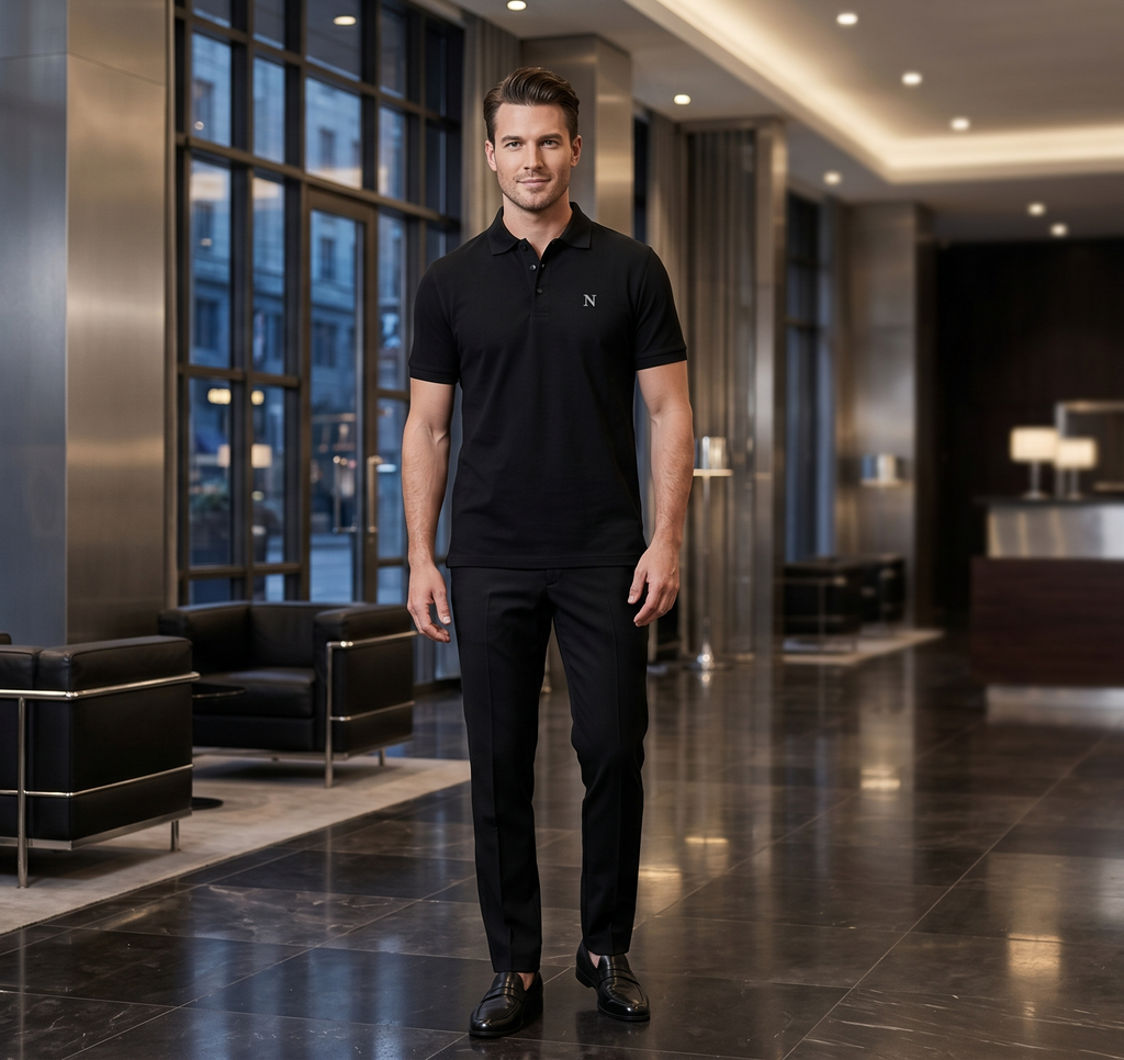 Polo Noir Profond